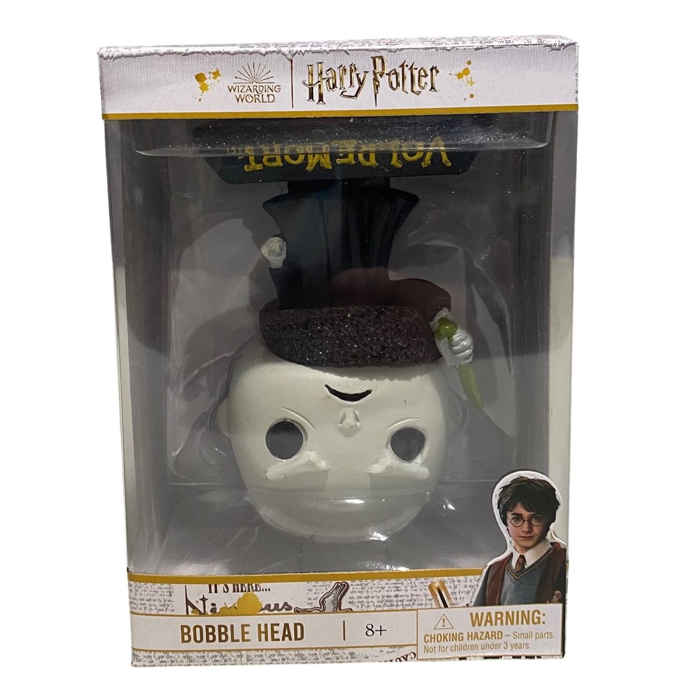 Rare Upside‎ Down Voldemort Bobblehead Figure Wizarding World Harry Potter Error